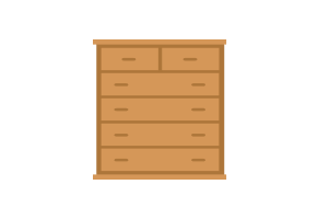 タンス（木製）