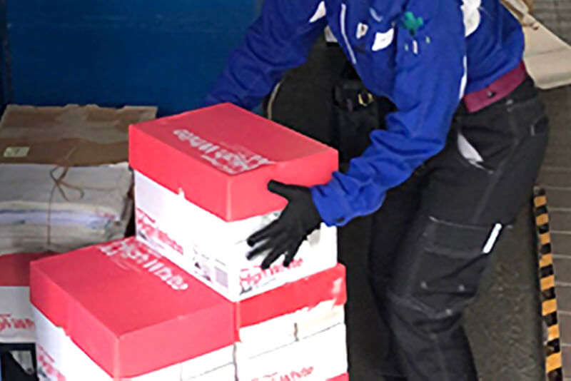 機密書類の回収